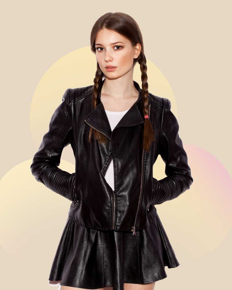 Model Wearing Jacket